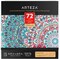 Arteza Adult Coloring Book, Mandala Illustrations, 6.4"x6.4" - 72 Sheets